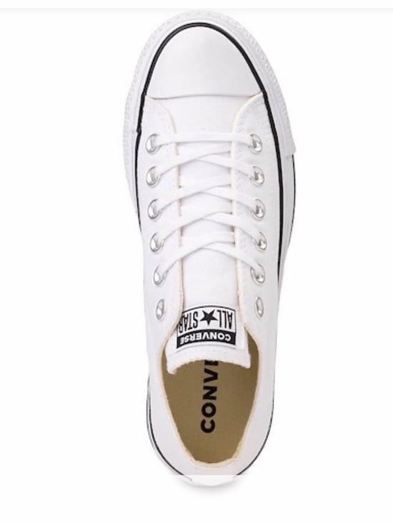 Converse Shoes - Womens Converse Chuck Taylor All Star Lift Low-Top Sneaker - White